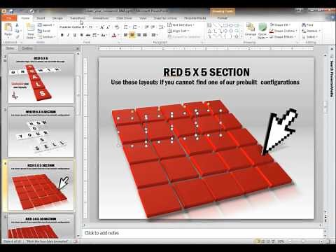 Create your Crossword in PowerPoint