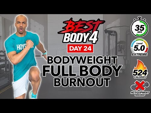 35 MIN Full Body Workout at Home | NO EQUIPMENT, NO REPEAT (BURN 500 CALORIES)