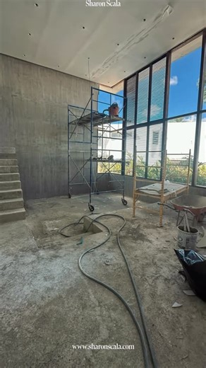 Sharon Scala on Instagram: "A new Sharon Scala project is underway — every detail is being designed with intention and elegance.🔨🚧"