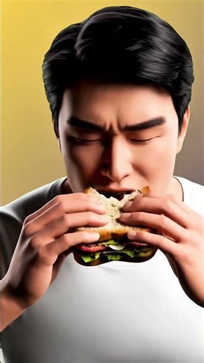 Your Body After One Bite! 🍔 | Amazing Digestion Animation”