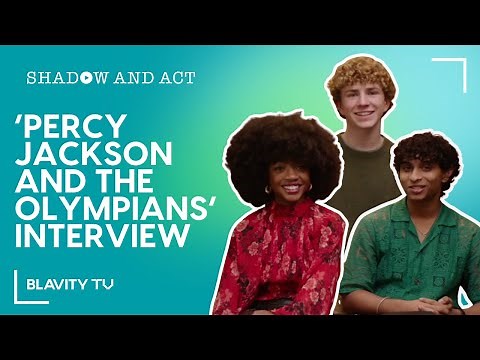 'Percy Jackson' Cast Interview with Walker Scobell, Leah Jeffries and Aryan Simhadri
