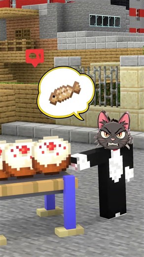 Sprunki Cat and Sprunki Cat are angry with the cake!