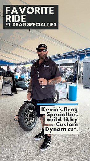 2K views · 21 reactions | Kevin from Drag Specialties showed us his favorite ride - fully lit with Custom Dynamics® lighting. What’s your go-to setup?  #CustomDynamics #RideBright #SharkDemon #upgradeyourride | Custom Dynamics Motorcycle LED Lights & Accessories | Facebook