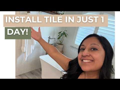 Can you install tile with a peel and stick mat?
