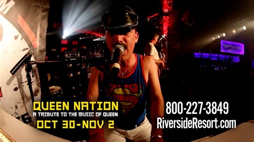Queen Nation is currently the undisputed #1 ranked Queen tribute band in the United States verifiable on both Yahoo and Google searches . A title well deserved by having notched 1,250 live concerts under their belts for approximately 2.7 Million fans over the last two decades at: Stadiums . Amphitheaters, Performing Arts Centers , Festivals ,Parks , Casinos and Private Corporate events everywhere. The band consists of four musicians who reflect the original Queen lineup they perform in detailed 
