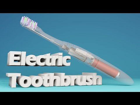 How an Electric Toothbrush works? 3D Animation
