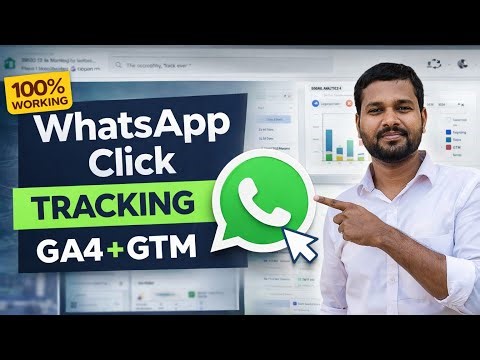 WhatsApp Click Event Tracking in GA4 using GTM | Custom Event Step by Step
