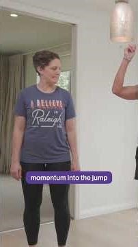 Bone Health Jump Exercise That Loads Your Bones (Barefoot)