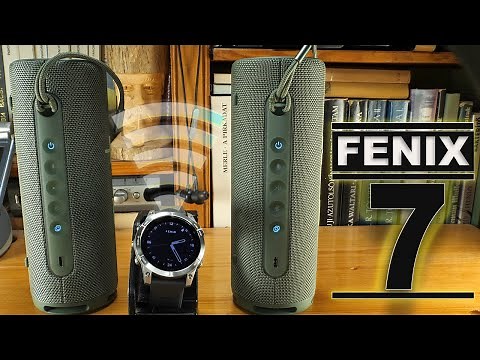 Garmin Fenix 7 Pairing to Bluetooth headset & Wireless Speaker