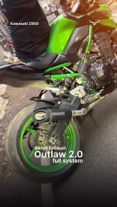 7.2K views | Stand out in the crowd Z900 full system barrel exhaust...
