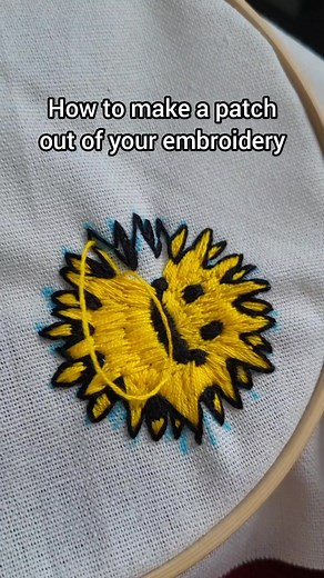 How to Make Hand Embroidered Patches