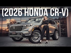 First Look at the 2026 Honda CR-V: What's New?"