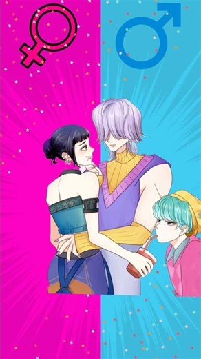 Kpop Demon Hunters Gender Swap Part 226 #genderswap #shorts #kpopdemonhunters #huntrix #sajaboys