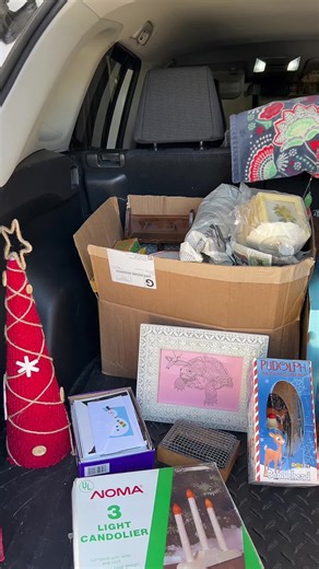 Part 1 of my thrift treasure haul. Need to go live on Whatnot. #vintage #rabbithole #whatsinthebox #treasures