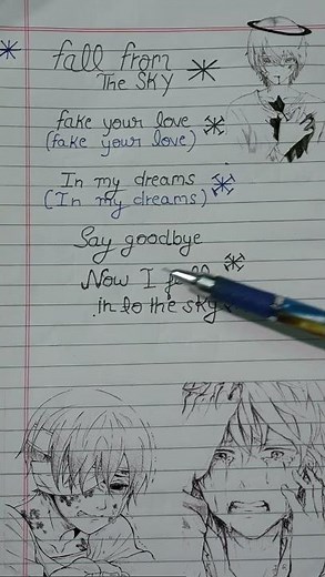 💫☁️ FALL FROM THE SKY P.2(lyrics + subtitle) Romance planet & STAKILLAZ
