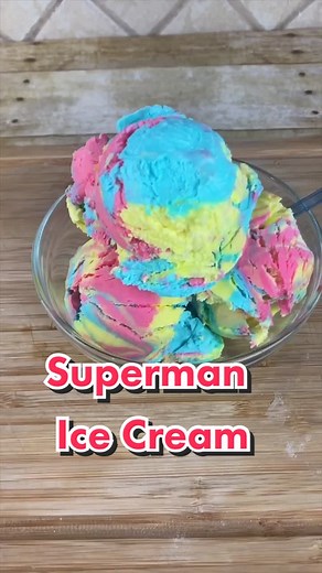 Superman Ice Cream Recipe: Easy Homemade Flavorful Treat