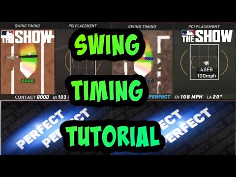 HOW TO MASTER SWING TIMING TUTORIAL MLB THE SHOW 24