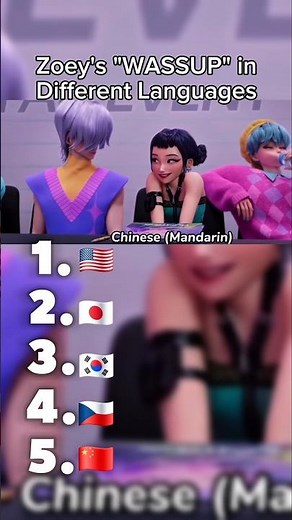 Zoey's "WASSUP" in Different Languages 🗣👄🌏( this will blow your mind!! 🤯🤯)