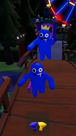 Mini Blue Monsters Vs Blue Monsters Jumpscars Game Play #roblox #robloxjumpscare #rainbowfriends