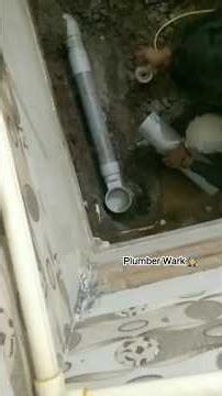 PVC pipe installation l PVC pipe fittings #shortsfeed #shorts #plumbing #pvcpipe #fitting