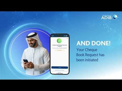 ADIB Direct - ADIB Chequebook Request