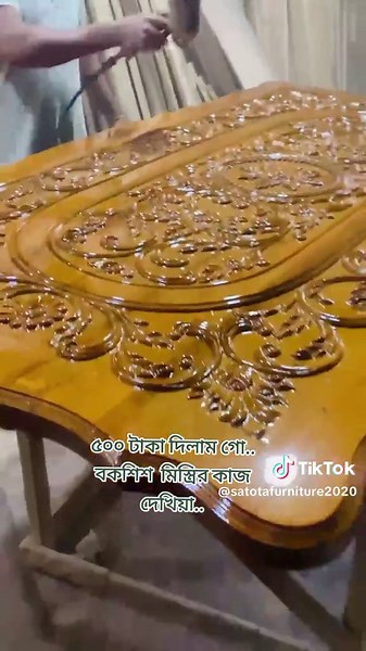 অরিজিনাল সেগুন কাঠের ফার্নিচার সরাসরি ফ্যাক্টরি থেকে