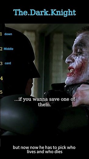 The Dark Knight | The Joker Reveals the Story Behind His Scars