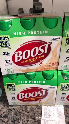 Get 4 Packs of High Protein Boost for Only $0.46 at CVS!
