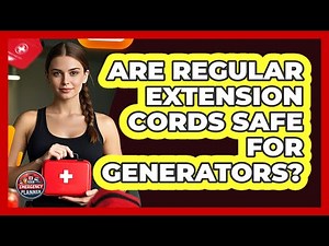 Are Regular Extension Cords Safe For Generators?