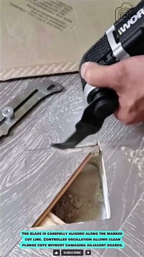Oscillating Multi Tool: Precision Cutting for Floor Panel Adjustments