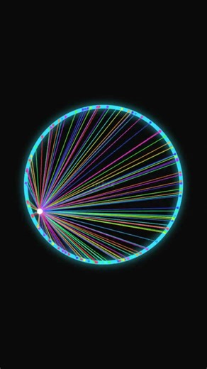 SATISFYING LINE generating ball simulator #shorts