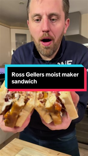 I’ve been making my version of Ross Geller’s moist maker sandwich…. 🥪 Right folks - it’s Boxing Day - what are you going to do with your leftovers? I’ve found the solution - you’ve got everything you need without leaving the house - get it made…. #foodtok #boxingday #tasty #recipes #leftovers