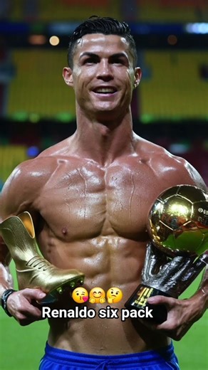Renaldo beautiful six pack Body 😍