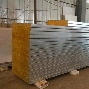[Hot Item] Outer Wall Decoration Material Wall Cladding Rock Wool Sandwich Panel