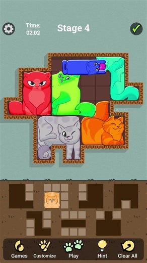 Puzzle cat gameplay walkthrough (iOS Android)