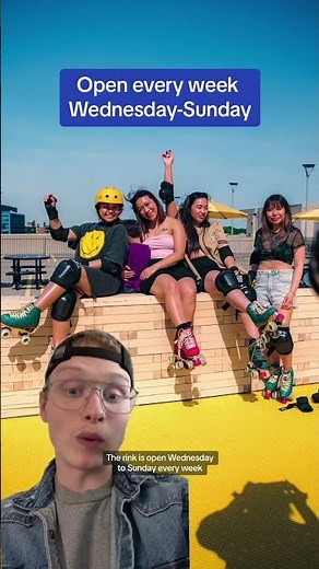 Toronto's rooftop roller skating rink is now open #toronto #rollerskating #outdoor #summer