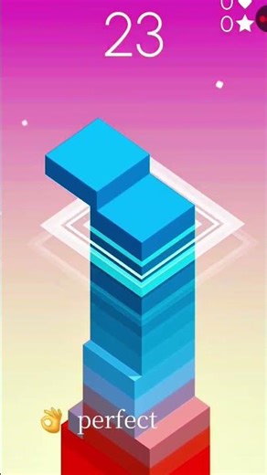 Perfect ×8… Phir Galti 💔 | STACKstack #stackmaster #perfecttap #shorts #offlinegame #satisfying