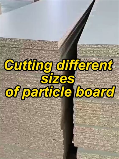 Cutting different sizes of particle board chipboard #wood #board #waterproof #commercial #kitchencabinet #furniture #faced #chipboard #particleboard