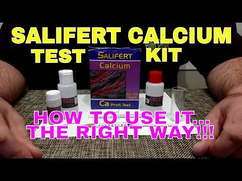Salifert Calcium Test Kit - How To Use It - The Right Way