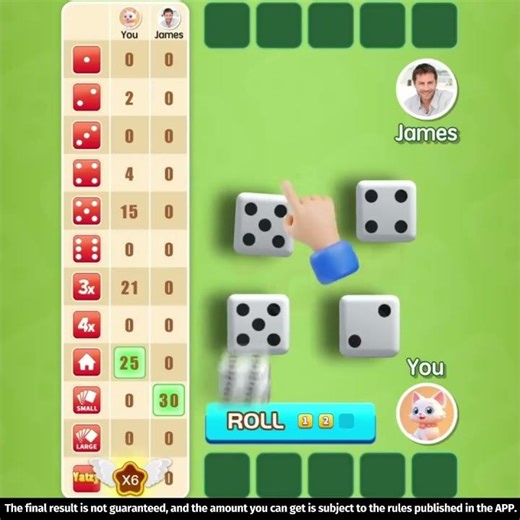 YRBingo2 Video 20S ext 0305 Yatzy GO Classic Dice Game 7 EN 1080