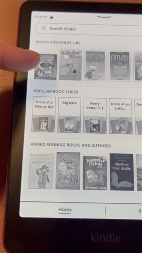 Watch Kindle paperwhite review on Amazon Live