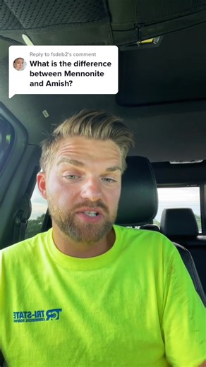 Amish Vs Mennonite #amish #mennonite #religion #fypシ #deutsch #examish | Eddie Stoltzfus