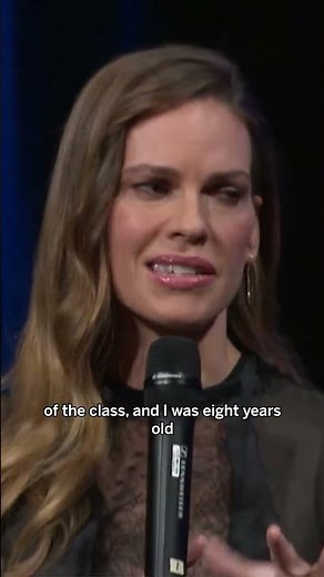 Hilary Swank 'growing up in a trailer' and following her dream