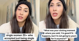 Woman over 35 asks how to be content as a single lady, countless millennials opened up