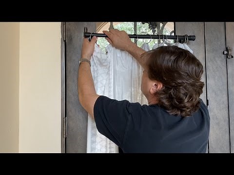 How Does It Work? Magnetic Curtain Rod for Metal Doors by MUTUACTOR