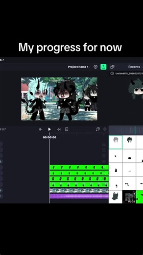 I'm editing rn 🥸 TRUST IN THE PROGRESS :) #gacha #editing #progress