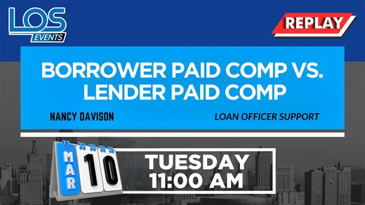 Borrower Paid Comp Vs. Lender Paid Comp - Nancy Davison