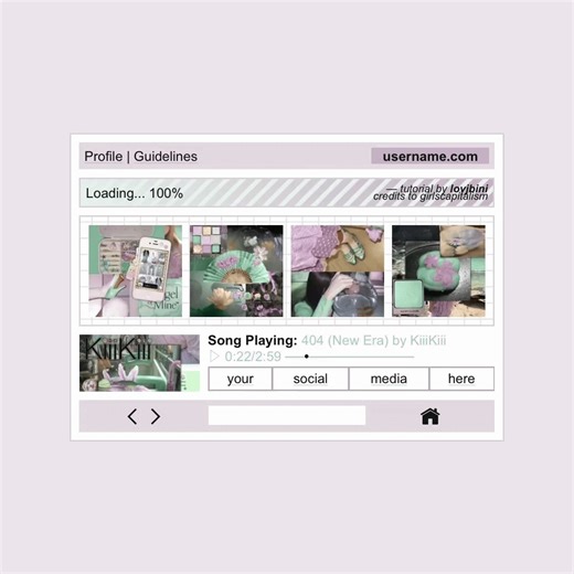 tutorial on how to do this type of carrd layout layouts tutorials tut tuts aesthetic interactive simple carrds non-pro soft basic interactive minimalist minimal cute web core website site template pc desktop mobile themed theme kiiikiii haum #키키 #하음