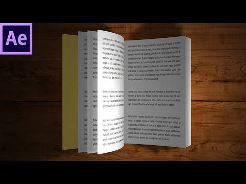 After Effects tutorial - 3D flip book animation - 84