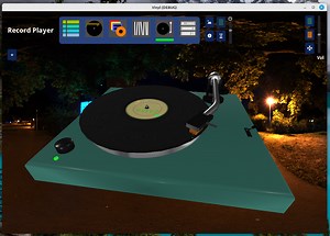 Vinyl Analog Music Player by Andrew Wilkes